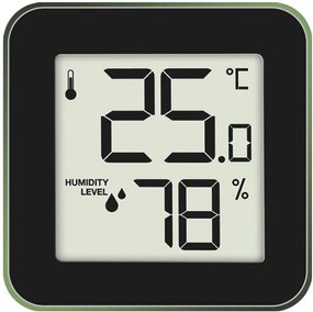 Дигитален термометър и хигрометър Life Alu Mini-Prasino