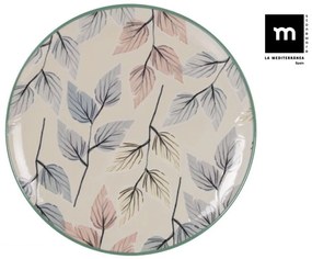 Кръгло плато LA MEDITERRANEA Tardor, 33 cm, порцелан