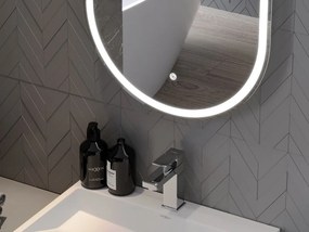 Mexen Bono осветено огледало за баня 45 x 120 см, LED 6000K, анти-пара - 9816-045-120-611-00