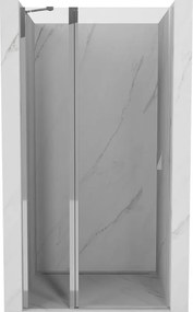 Mexen Mist отваряща се душ врата 75 см, прозрачна, хром - 8A4-075-000-01-00