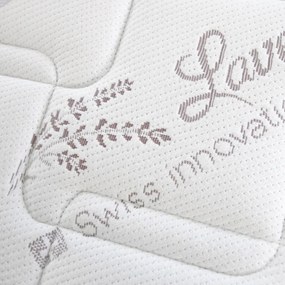 Средно твърд/мек матрак с пяна с две лица 140x200 cm Herbal visco – Materasso