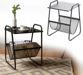 Модерна масичка за кафе с поставка за списания 40 x 40 x 55 cm