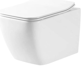 Тоалетна чиния REA MARTIN SLIM RIMLESS DUROPLAST