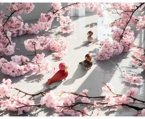 Статуя от масивно дърво (височина 12,5 cm) Bird Flora – Kay Bojesen Denmark