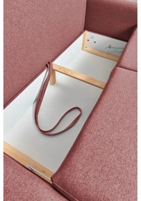 Розов променлив диван ъглов диван Pop - Bonami Selection