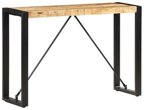 285945 vidaXL Конзолна маса, 110x35x76 см, мангово дърво масив