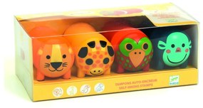 Детски печати в комплект от 4 броя Safari zvířátka - Djeco