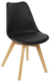 Стол DKD Home Decor Черен 48 x 55 x 83 cm