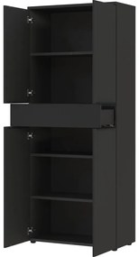 Антрацитен гардероб 81x197 cm Mailand - Germania