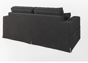 Черен диван 196 cm Nora – Ropez