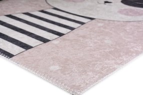 Светлорозов детски килим 120x180 cm Princess Panda – Vitaus