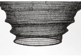 Черно висящо осветително тяло , ø 48 cm Lena - White Label