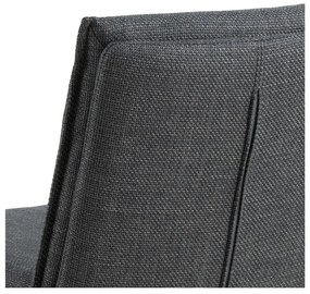 Тъмносив трапезен стол Flynn - Actona