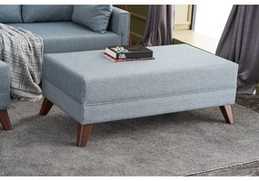 Светлосин ъглов разтегателен диван (ляв ъгъл) Bella – Balcab Home