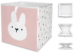 Детска кутия за съхранение от плат Sweet Bunnies - Butter Kings