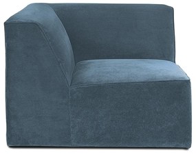 Син модулен диван от рипсено кадифе (променлив) Sting – Scandic