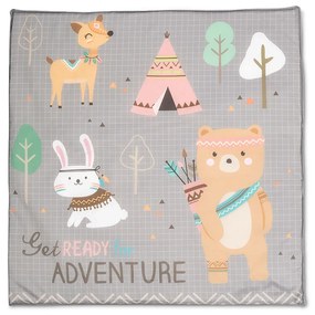 LORELLI Classic Кошара за игра PLAY N RELAX GREY ADVENTURE