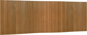 377006 vidaXL Преграда за стая, кафяв, ширина 600 см, височина 165 см, бамбук