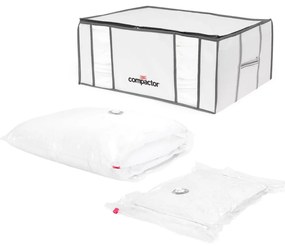 Вакуумна подсилена текстилна кутия за съхранение на дрехи 65x45x26,5 cm Life – Compactor