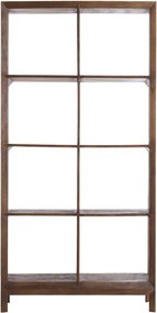 Библиотека от масивно манго в естествен цвят 95x190 cm Sondrio – Light &amp; Living