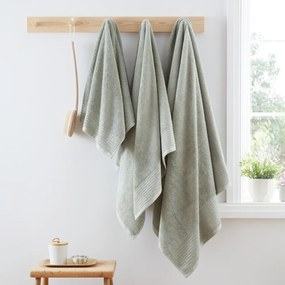 Зелена памучна кърпа 70x120 cm - Bianca