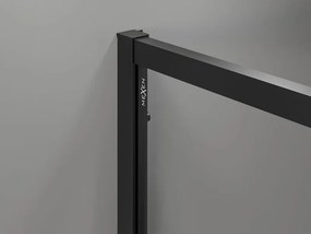 Mexen Exo петоъгълна душ кабина 90 x 90 см, прозрачна, черна - 812-090-090-70-00