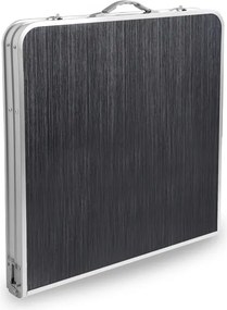 Сгъваема къмпинг маса със столове - туристически комплект за 4 души Кафяво