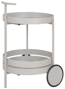 Метална маса за сервиране на колелца 40x49,5 cm Beja – House Nordic