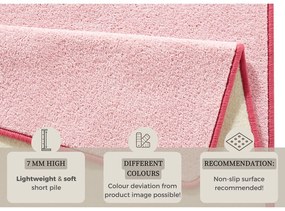 Светлорозов килим 200x280 cm Fancy – Hanse Home