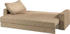 Диван Kleio Триместен-195φ 80β εκ.-Sand