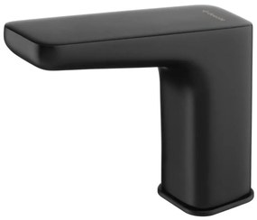 Deante BQH_N28V - Безконтактен смесител за мивка HIACYNT 230/6V черен