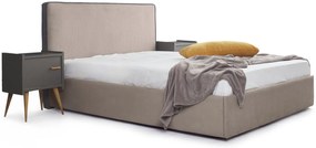 Тапицирано легло Ritz-Mocca-110 x 200-Με μηχανισμό ανύψωσης