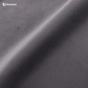 Антрацитно боксспринг легло с място за съхранение 160x200 cm Bali - Cosmopolitan Design