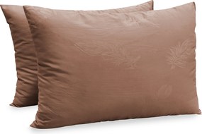 Сет от 2 възглавници Easy Home бежово с релеф