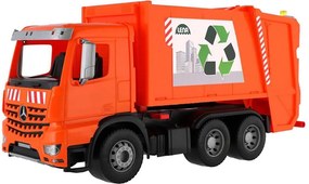 Сметосъбирачен камион Mercedes WORXX, 53 см, оранжев