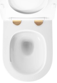 тоалетна чиния Rea Carlo Mini Tornado NFQ GOLD EDGE