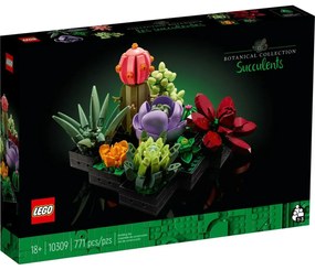 Строителна Игра Lego Succulent 10309 771 Части Многоцветен