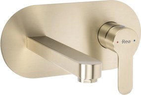 Смесител за вграждане REA Arcos Brush Gold