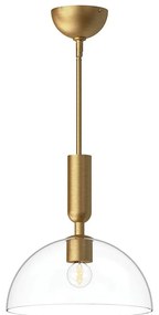 Alora Mood ALM-JUDE-P-GD-CL - Висящ полилей JUDE 1xE27/60W/230V месинг