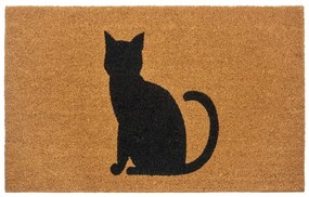 Килимче от кокосови влакна 75x45 cm Cat - Hanse Home
