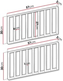 Висящ ТВ панел Teen Flex
