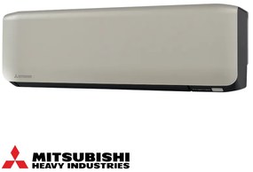 Инверторен климатик Mitsubishi Heavy Industries SRK25ZS-WFT + SRC25ZS-W, 9000 BTU, 20 м2, А+++, Wi-Fi, R-32, Бежов
