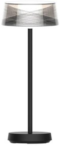 LED Димируема настолна лампа CASABLANCA LED/3,4W/5V USB 3600 mAh IP44 черен