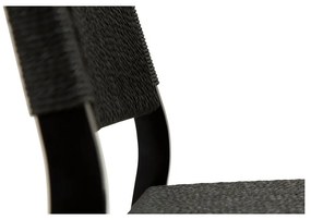 Черен трапезен стол Loop - DAN-FORM Denmark