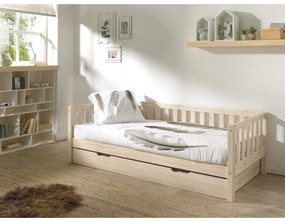 Детско легло 90x200 cm в естествен цвят Fritz - Vipack