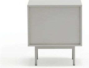 Светлосиво матово нощно шкафче Sierra – Teulat