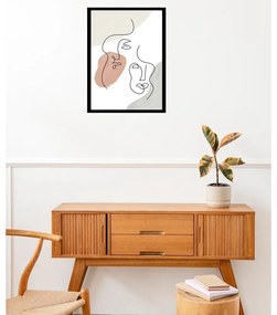 Постер 29x41 cm Two Faces – Veronika Boulová