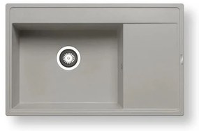 Pyramis 70058701 - Кухненска мивка CAMEA 79x50 cm гранит/сива