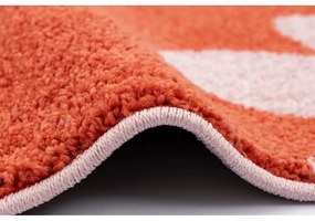 Червен и розов детски килим 160x230 cm Lolly Coral – FD