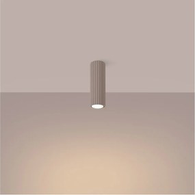 Кафяво-сив метален прожектор Gleam – Sollux